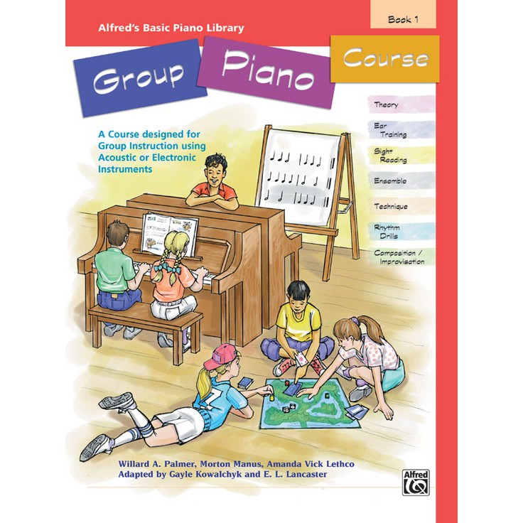 Alfred's Basic Group Piano Course, Book 1