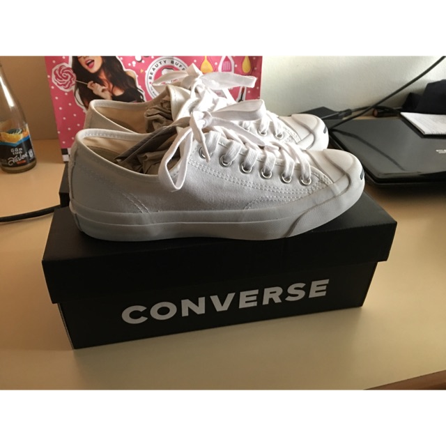 Converse jack purcell cp ox white แท้ 💯% 4.5uk 37.5eur