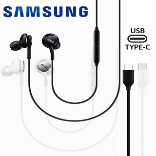 Original SAMSUNG NOTE 10+ AKG Headset EO-IG955 Headset In-ear Type-c with Microphone GALAXY NOTE 10 NOTE 20 S21 S20 Wired Headset