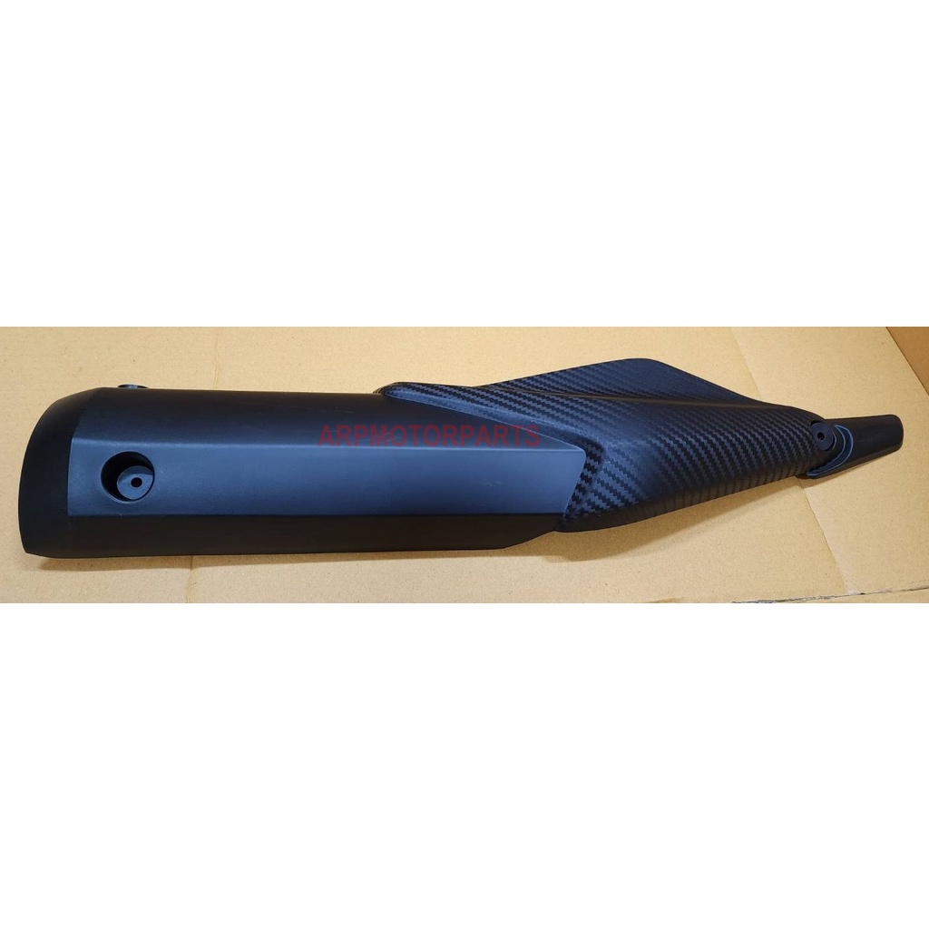 ฝาครอบท่อ กันร้อนท่อไอเสีย อันใน (สีดำ) ยามาฮ่า YAMAHA เอ็ม-สเเลช M-SLAZ # HMA Brand # 3600-255-ZBL