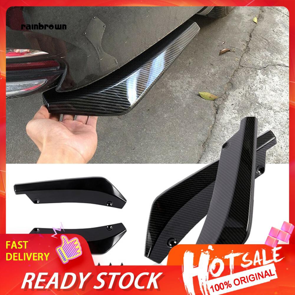 สปอยเลอร์กันรอยขีดข่วนสําหรับรถยนต์ 2 ชิ้น
