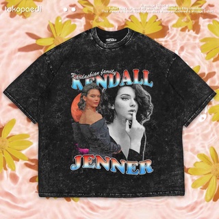 การพิมพ์ฝ้ายเสื้อยืด ลาย Kendall JENNER TEEUnisexS-4XL