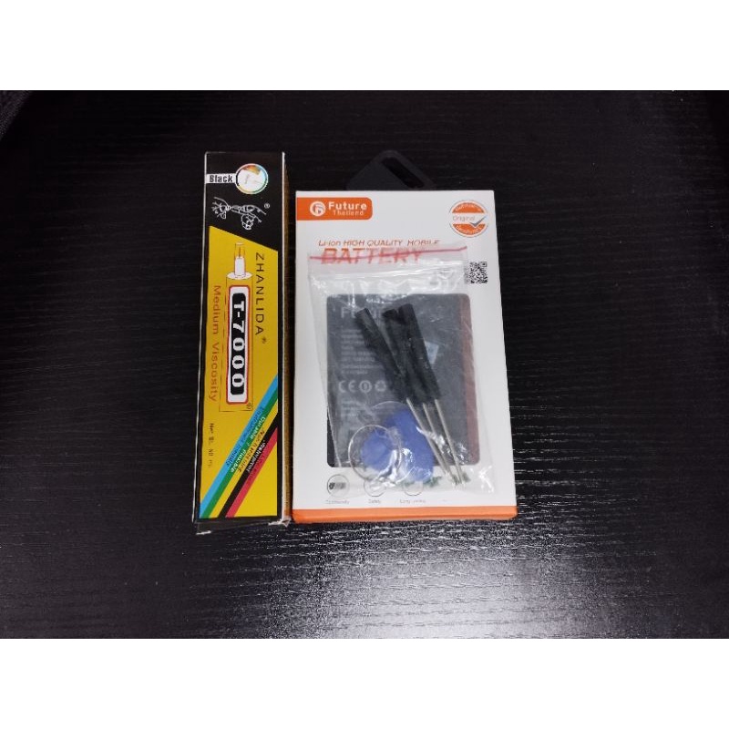 แบตเตอรี่ Redmi Note 8(พร้อมอุปกรณ์เปลี่ยนแบตเอง) + กาว T 7000 หลอดใหญ่(สีดำ)