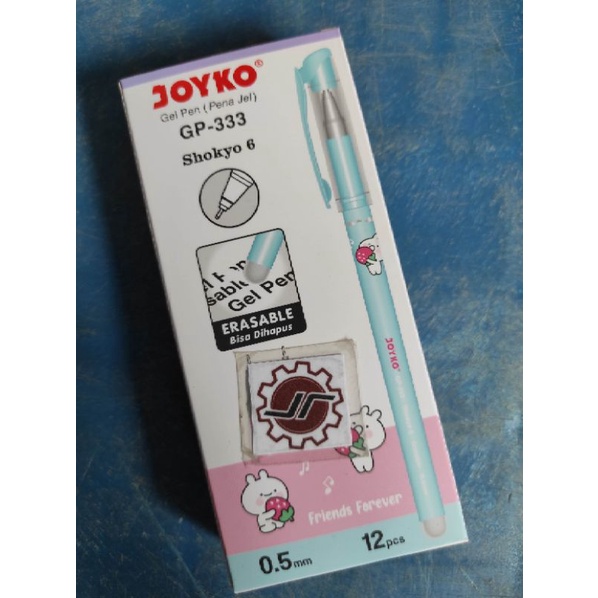 Joyko GP-333 ปากกาเจลลบได้ Shokyo 6 ต่อ lsn