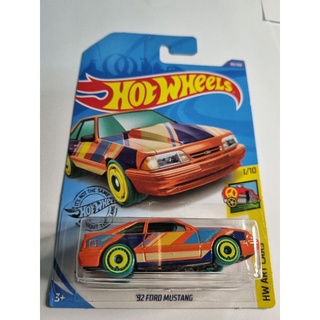 รถเหล็ก Hotwheels 92 FORD MUSTANG (ib30)