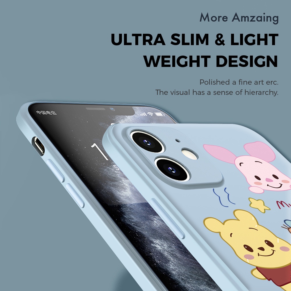 Huawei Nova 3i 5t 7i 7 SE หัวเว่ย สำหรับ Case Pooh Bear Piglet เคส เคสโทรศัพท์ เคสมือถือ #8