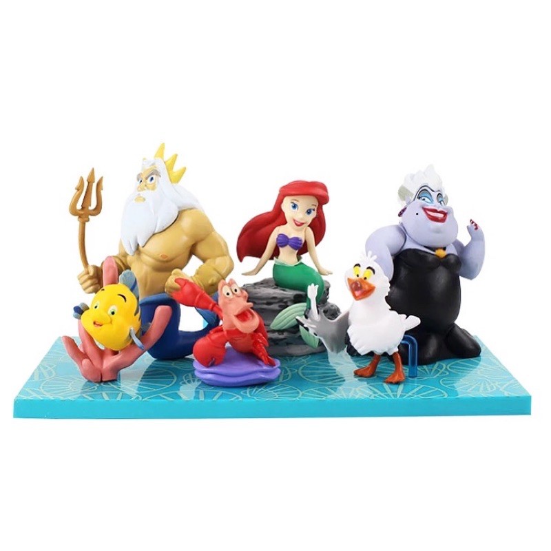 Set Model Little Mermaid