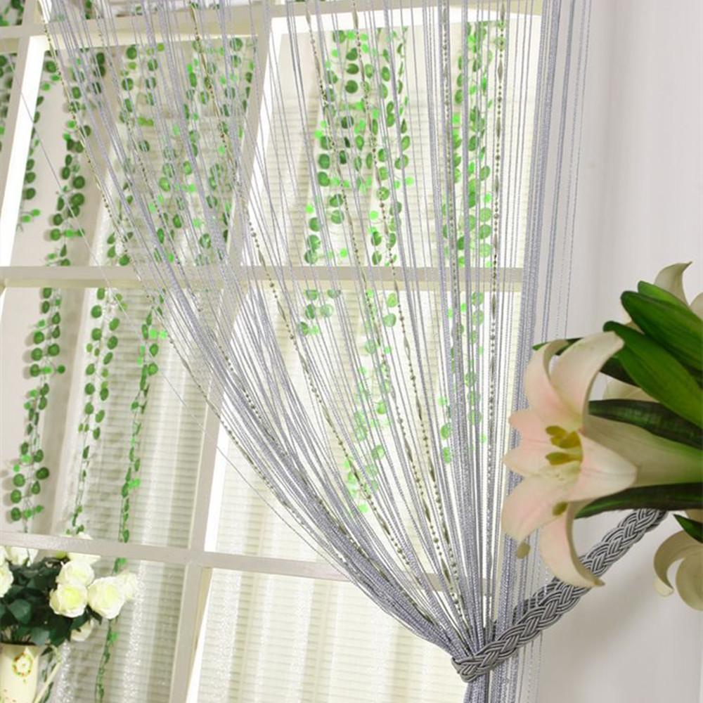 Wonda 1 เมตร X 2 เมตร ผ้าม่าน คริสตัล แก้วน้ําค้าง หยดโซ่ ลูกปัด หน้าต่าง - รูปที่ 4