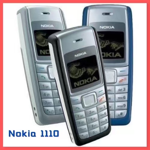Nokia 1110i โนเกีย ปุ่มกดมือถือ เครื่องแท้100% ตัวเลขใหญ่ สัญญาณดีมาก ลำโพงเสียงดัง โทรศัพท์ มือถือปุ่มกด