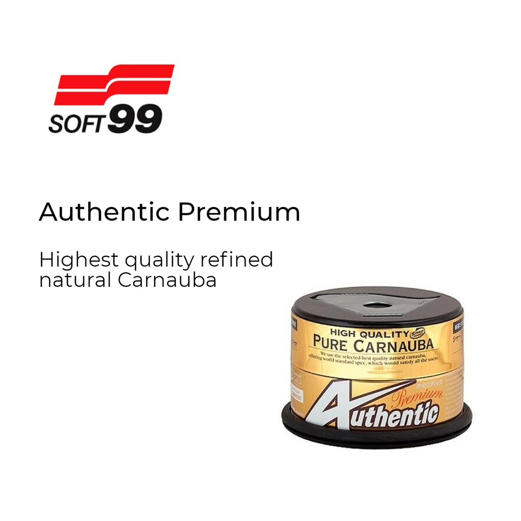 Soft99 / Soft 99 Authentic Premium Carnauba Wax Premium Wax Meguiars Soft 99