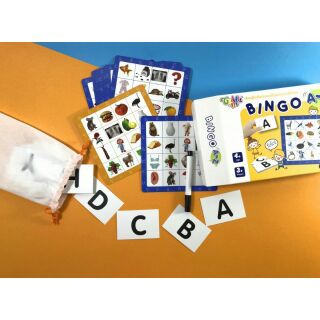 Bingo A-z เกมส์บิงโกภาษาอังกฤษ ของเล่นเสริมพัฒนาการ