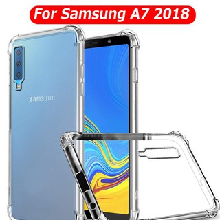 Samsung Galaxy A 7 2018 เคสใสกันกระแทก