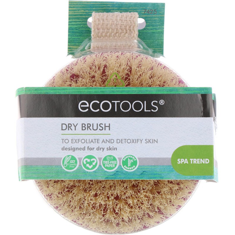 (พร้อมส่ง) EcoTools, Dry Brush, 1 Brush