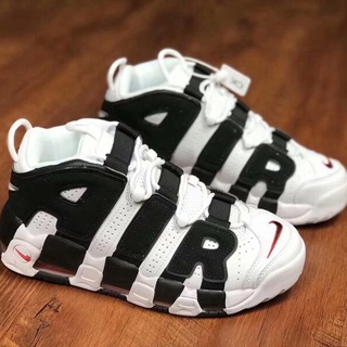 ✙▦NIKE3657 Nike Air More Uptempo Pippen Cushioned Shoes Soft Sole Explosive Sneakers Mens Shoes Womens Shoes