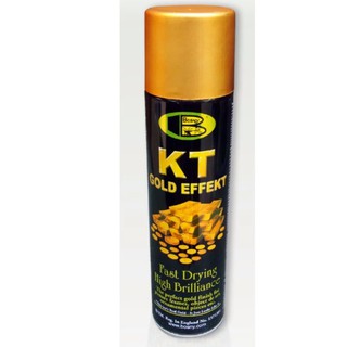 BOSNY สีสเปรย์ สีทอง KT GOLD EFFECT No.183 100% Gold