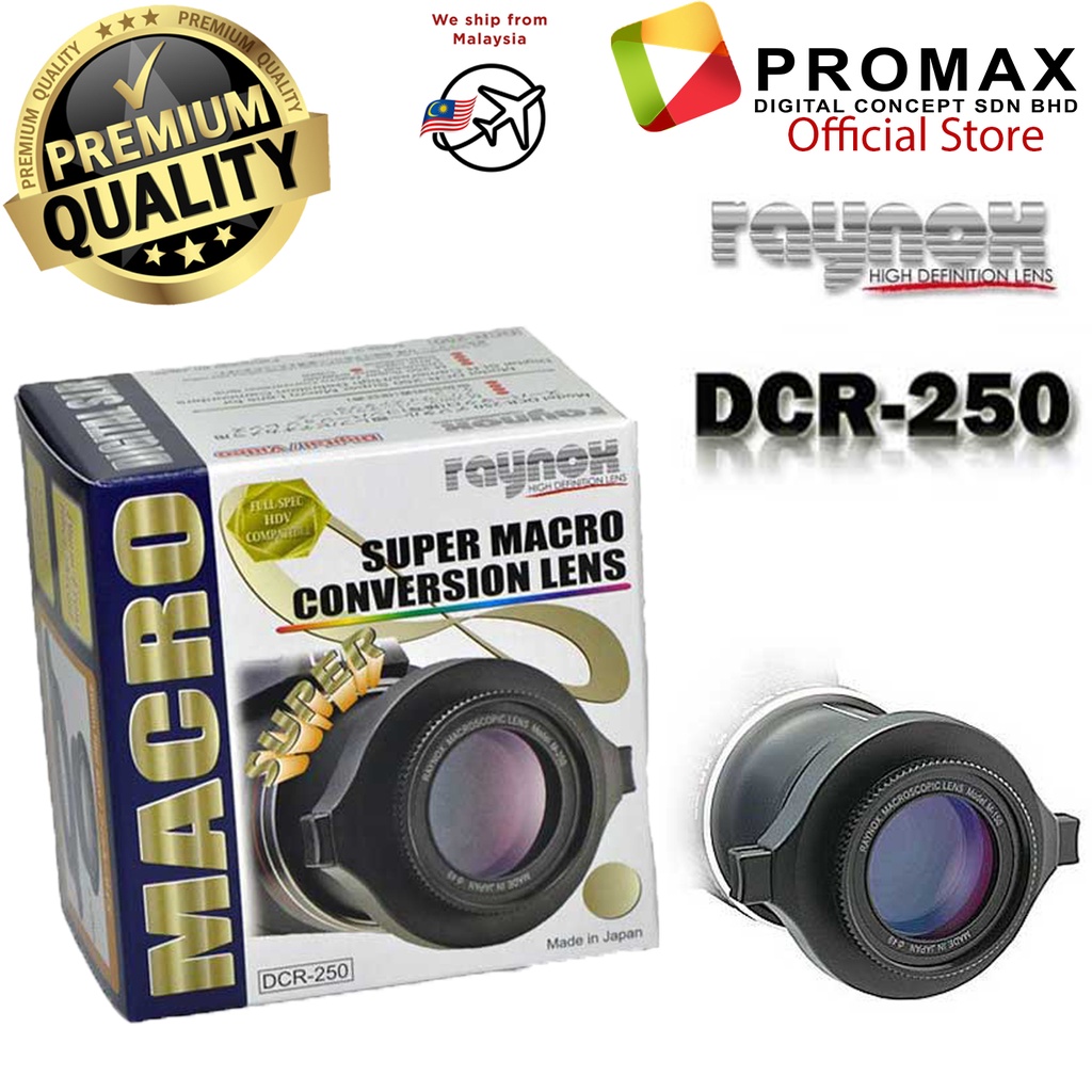 Raynox DCR-250 Super Macro Snap-On เลนส์แปลง