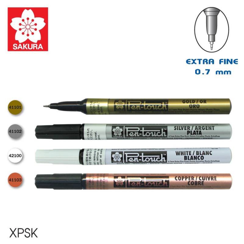 SAKURA ปากกาเพ้นท์ หัวเข็ม XPSK-# หัว0.7 mm. (จำนวน 1 ด้าม)