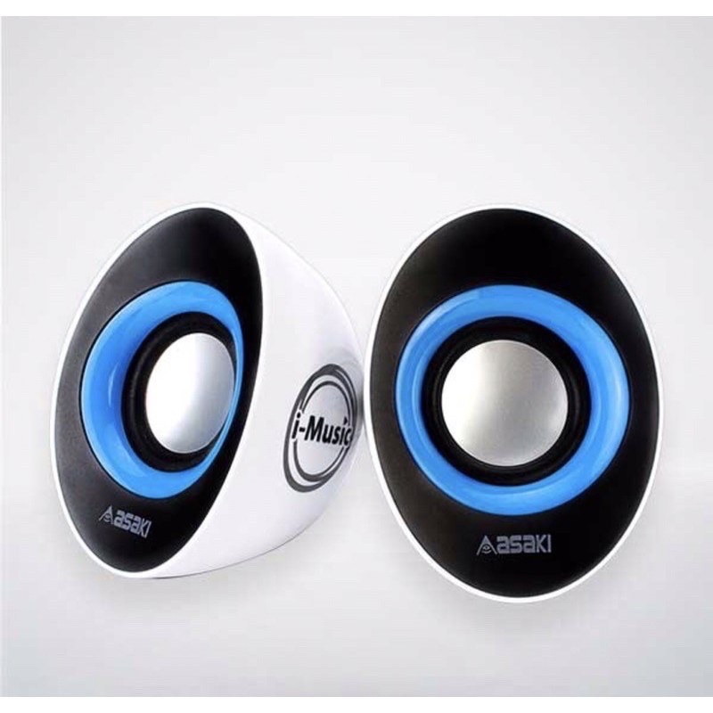 [สินค้าพร้อมส่ง ̷ ♡⃣] ลำโพง ASAKI ASW-583 ASW-584 ASW-585 ลำโพงคอมพิวเตอร์ ลำโพงดี RICHMAN. - รูปที่ 2