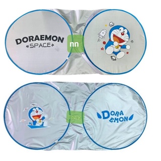 ม่านบังแดด สปริงด้านหน้า รถยนต์ #Doraemon #โดเรม่อน ลิขสิทธิ์แท้ มีหลายลายให้เลือกจ้า