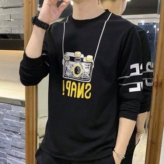 เสื้อยืดผู้ชายแขนยาวคอกลม(สกรีน) (TSH-030A 030B)