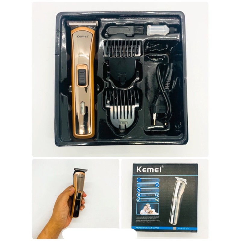 ปัตตาเลี่ยนไร้สาย Kemei KM-418 พร้อมส่ง ราคาถูก