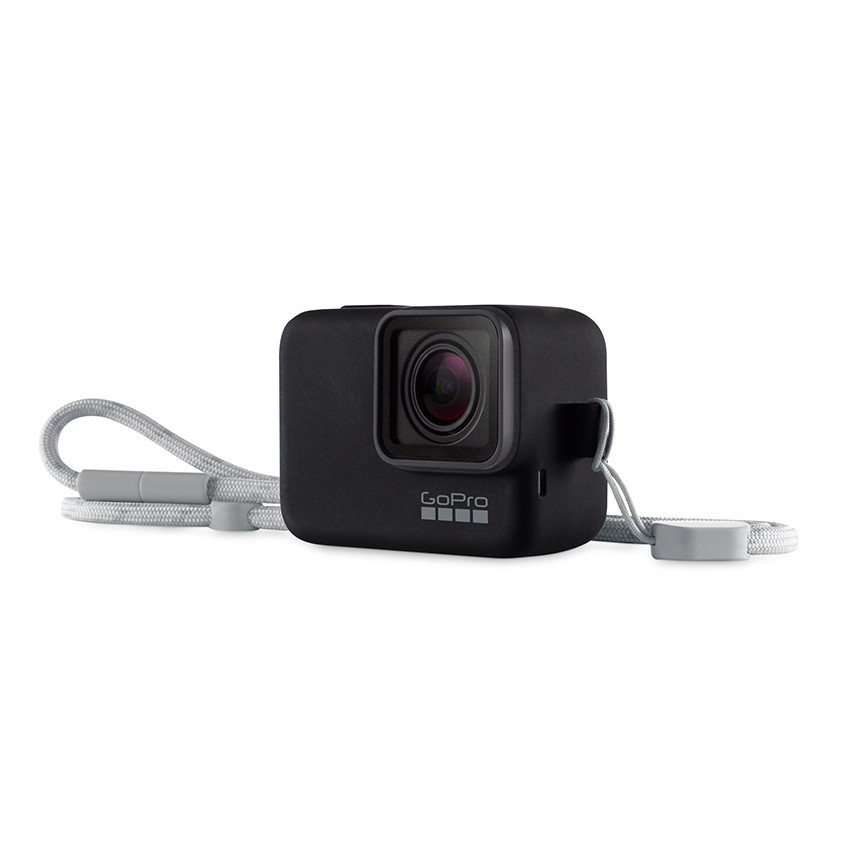 GoPro Hero 7 Sleeve + Lanyard (Black)