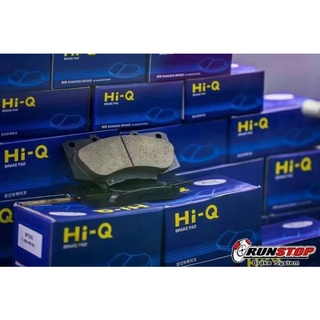 ผ้าเบรคเซรามิคแท้ตรงรุ่นHonda Accord(88-98)plelude(85-87)integra(88-89)เงียบ ฝุ่นน้อย ทนความร้อนสูง Hi-Q Runstop Sp1346