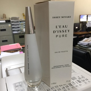 Issey Miyake L’eau D’issy pure edt กล่องเทสเตอร์ ขนาด 90 ml