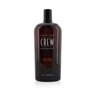 AMERICAN CREW เจลแต่งผมสำหรับผู้ชาย - อยู่ทรง ( ไม่แข็งจับกันเป็นก้อน ) - 1000ml/33.8oz