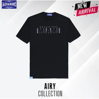 AQUANINE อควาไนน์ เสื้อยืดผู้ชาย เสื้อยืดผู้หญิง รุ่น AIRY เสื้อคอตตอน มินิมอล สตรีท ใส่สบายตัว ไม่ร้อน ลิขสิทธิ์แท้
