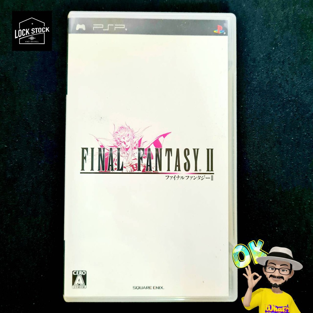 Final Fantasy II แผ่นเกมส์แท้ PSP มือสอง