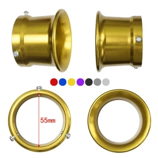 ปากแตร ปากแตรคาบู CNC 50mm และ 55mm อากาศสะอาดคาร์บูเรเตอร์เหมาะสำหรับ PE 28mm 30mm 30mm 34mm （ไทยส่ง CNC ทนทาน）