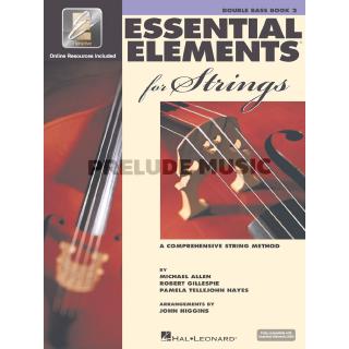 ESSENTIAL ELEMENTS FOR STRINGS – BOOK 2 WITH EEI Double Bass (HL00868060)