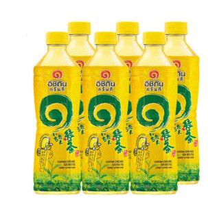 ส่งฟรี  อิชิตัน น้ำชาเขียว รสน้ำผึ้งผสมมะนาว บรรจุ 420ml ยกแพ็ค 6ขวด ICHITAN HONEY LEMON GREENTEA     ฟรีปลายทาง