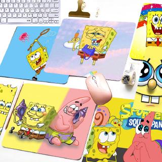 แผ่นรองเมาส์กันลื่นลายการ์ตูน Spongebob