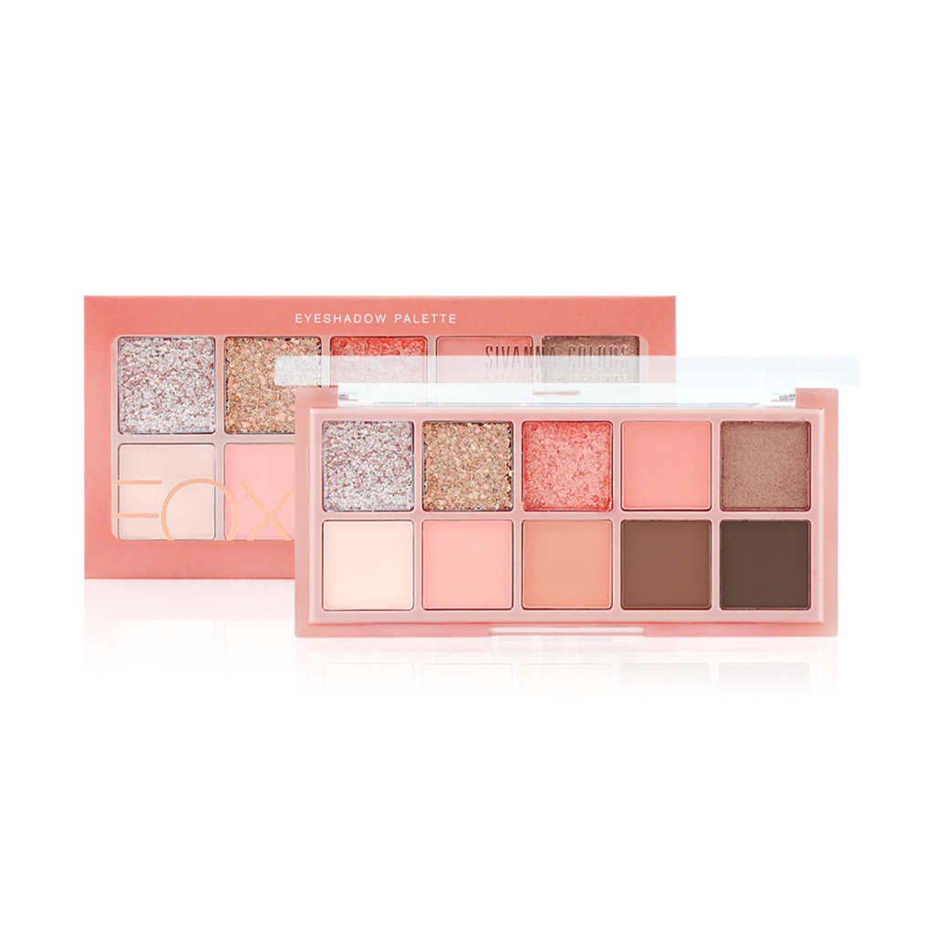 Svn EYESHADOW PALETTE HF158 | ซีเวนน่า คัลเลอร์ส อายแชโดว์ พาเลทท์