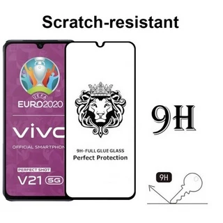 9H Full ฟิล์มกระจก เต็มจอ FOR VIVO Y03 Y18 Y20sg Y22 Y22s Y27 Y27s Y28 V23e V25 Y31s Y35 Y36 5G Temperedglass full