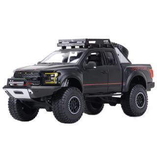 Maisto 1:24 2017 Ford F-150 Raptor Off-Road Kings รถหล่อแบบคงที่โมเดลของเล่นงรถยนต์านอดิเรกของสะสม