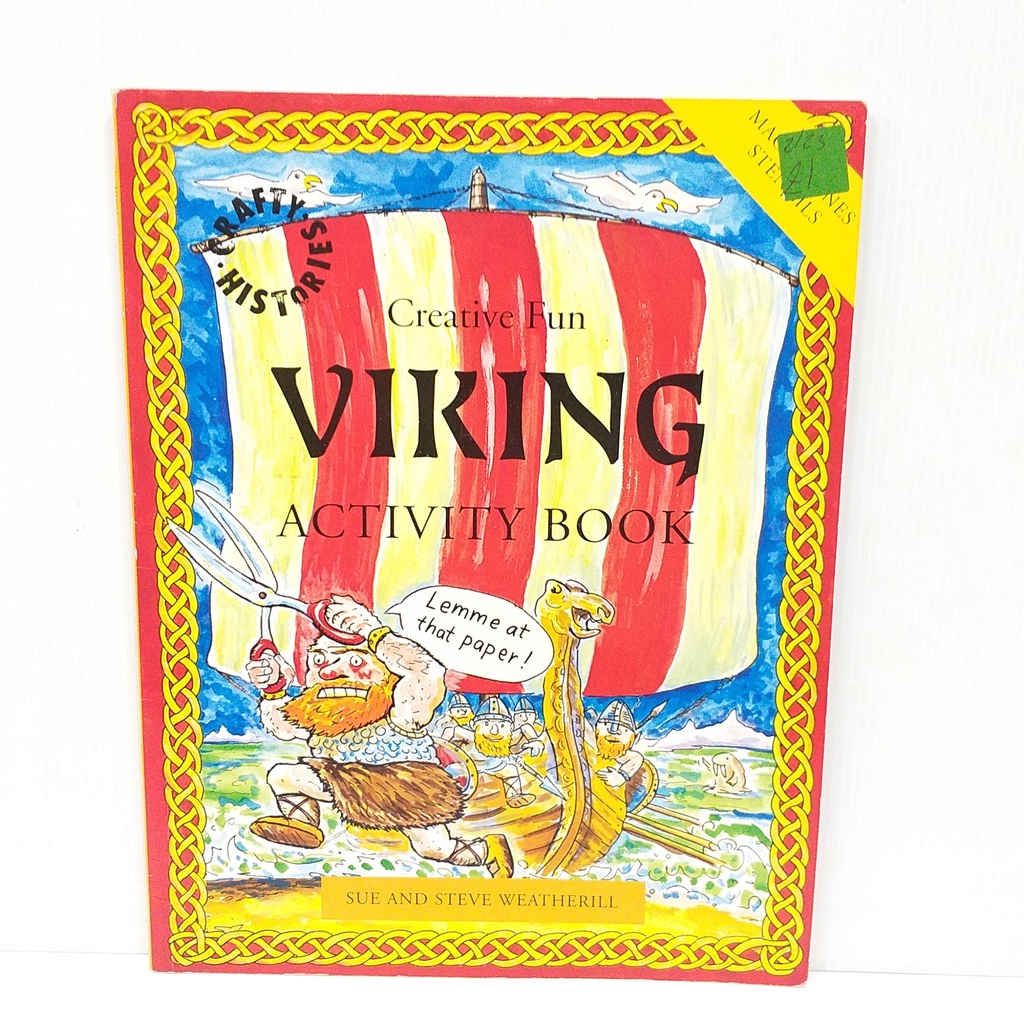 Viking Activity Book หนังสือกิจกรรม หนังสือภาษาอังกฤษ มือสอง Crafty ...