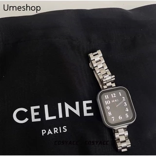 น้อยstain สายเหล็ก สำหรับ watch สาย watch ultra11 10 9 8 7 se 6 5 4 3 40/45/44/46mm บุคลิกภาพ สายนาฬิกา smart watch
