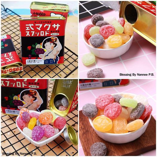(‼️หมด‼️)Sakuma Candy Fruit Drops. 115g ลูกอมกระป๋องเหล็กชื่อดังญี่ปุ่น