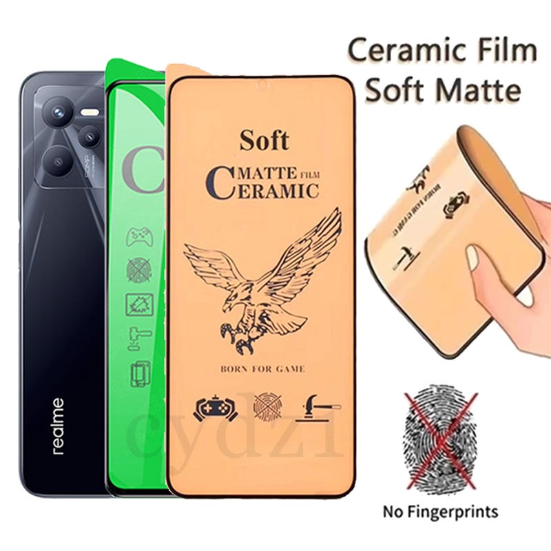 เคสโทรศัพท์มือถือเซรามิค แบบนิ่ม ผิวด้าน สําหรับ Realme GT C71 C75 C61 C63 GT5 C67 C65 C55 C53 C51 C