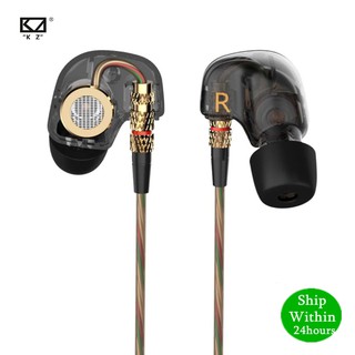 Kz ATE หูฟังอินเอียร์ Hifi สเตอริโอ ตัดเสียงรบกวน พร้อมไมโครโฟน AS10 ZST ZS10 ZST ED9 T1