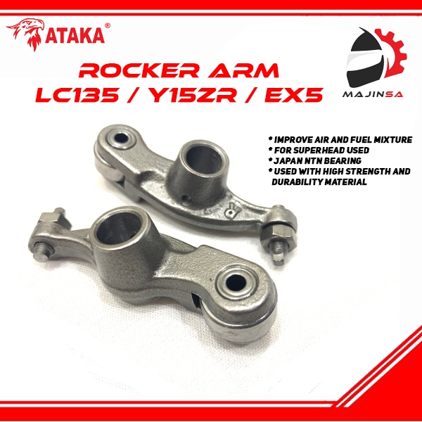 RACING ROCKER ARM ATAKA LC135 Y15ZR 22MM 25MM EX5 RACING ROCKER ARM ATAKA