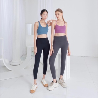 Penny Activewear กางเกงออกกำลังกาย กางเกงโยคะ เอวสูง เป้ามสามเหลี่ยม *พร้อมส่ง จากไทย รูปถ่ายจากสินค้าจริง*