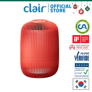 Clair K Air Purifier with True HEPA Filter for Home Allergy in Bedroom, Room, Office, removes 99.97% Dust, Pet Dander, Smoke, Odor with Activated Carbon, Washable Pre-filter, Auto mode, Air Quality Indicator