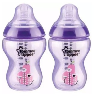 Tommee Tippee แพ๊คคู่ขวดนม 9 ออนซ์ สีม่วง