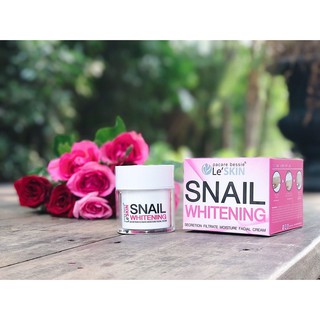 Le’ SKIN Snail Whitening Secretion Filtrate Moisture Facial Cream