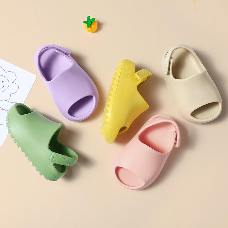 AYUER แฟชั่นรองเท้าแตะลําลองสําหรับเด็กผู้ชายผู้หญิงพร้อมพื้นนุ่มกันลื่น