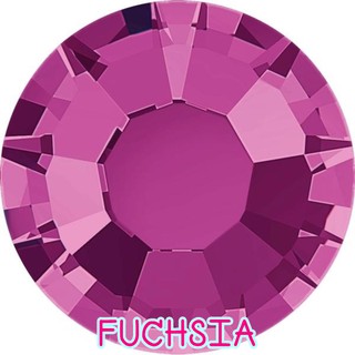 FUCHSIA คริสตัล เพชรรีดร้อน คริสตัลตกแต่งเสื้อผ้า คริสตัลตกแต่งเล็บ คุณภาพดี เกรด TOP DMC ใช้แทน Swarovski ได้